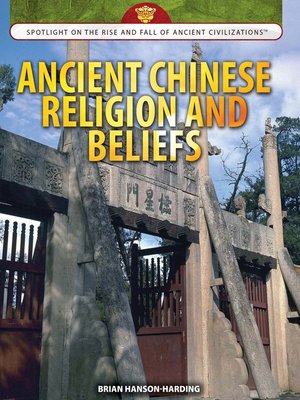 cover image of Ancient Chinese Religion and Beliefs